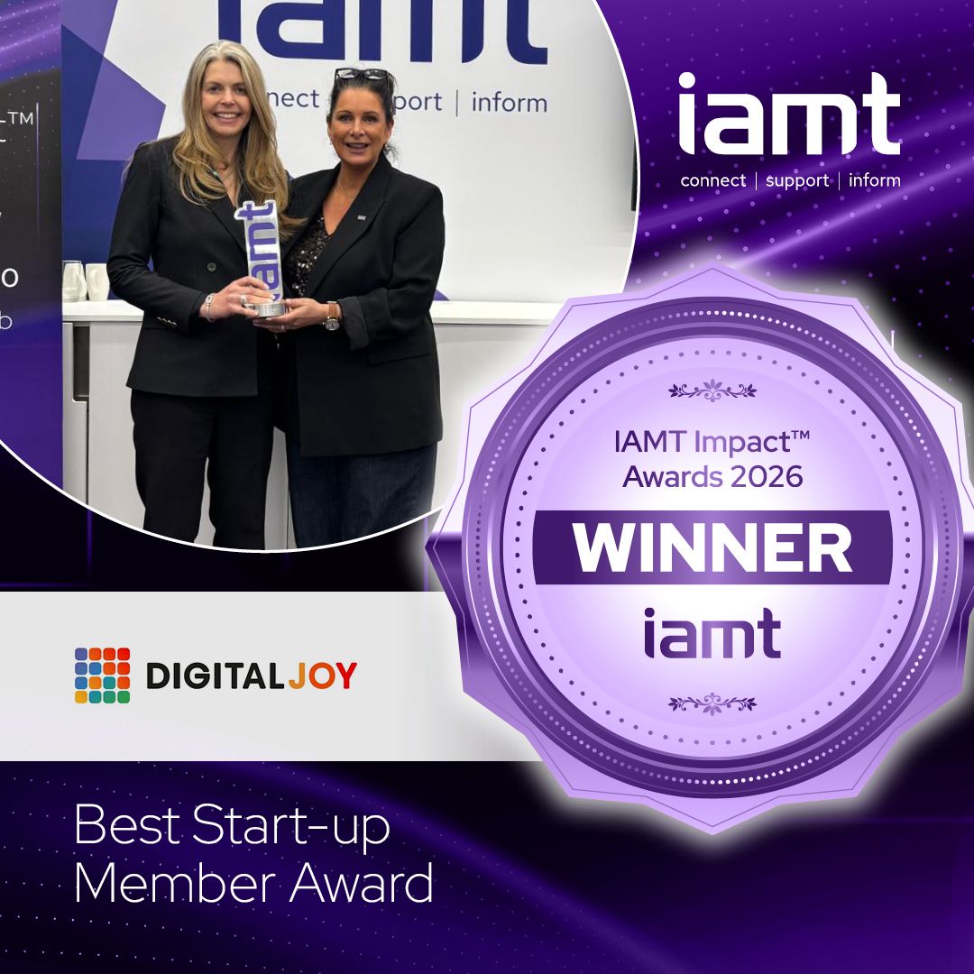 Digital Joy Named Best Start-Up at 2026 IAMT Impact Awards - Digital Joy